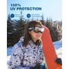 ZIONOR Lagopus Ski Snowboard Goggles UV Protection Anti-fog Snow Goggles