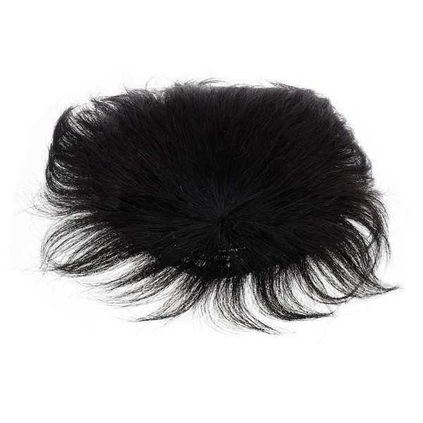 Baluue Invisible Hair Topper for Men Real Human Hair Extensions