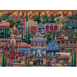 Buffalo Games - Eric Dowdle - Tombstone - 1000 Piece Jigsaw Puzzle for Adults -Challenging Puzzle Perfect for Game Nights - Finished Size is 26.75 x 19.75
