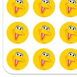 Sesame Street Big Bird Face Planner Calendar Scrapbooking Crafting Stickers