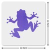 MAGJUCHE Frog Stencil 12 Inches, Reusable Animal Stencil for Painting