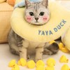 Cat Elizabethan Collar Soft Artificial Rabbit Plush Neck Protection Cute