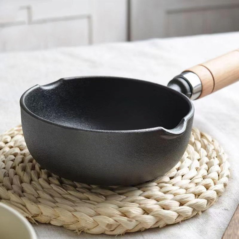 Cast Iron Pot, Multifunctional Non Stick Cast Iron Skillets with