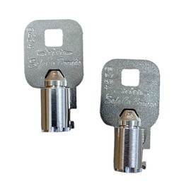 SafeCo Brands 2-Placement Keys for Dixie Narco Vending Machines with Key Code Series DNG1 Thru DNG29 2-Keys (DNG28)