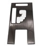 GXARTS 12Pcs Carbon Fiber Full Set Interior Decoration Trim Kit