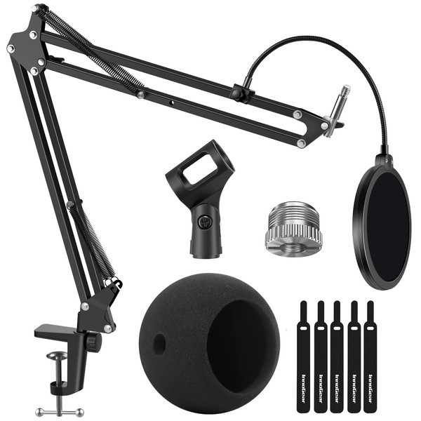 InnoGear Adjustable Mic Stand for Blue Snowball and Blue Snowball