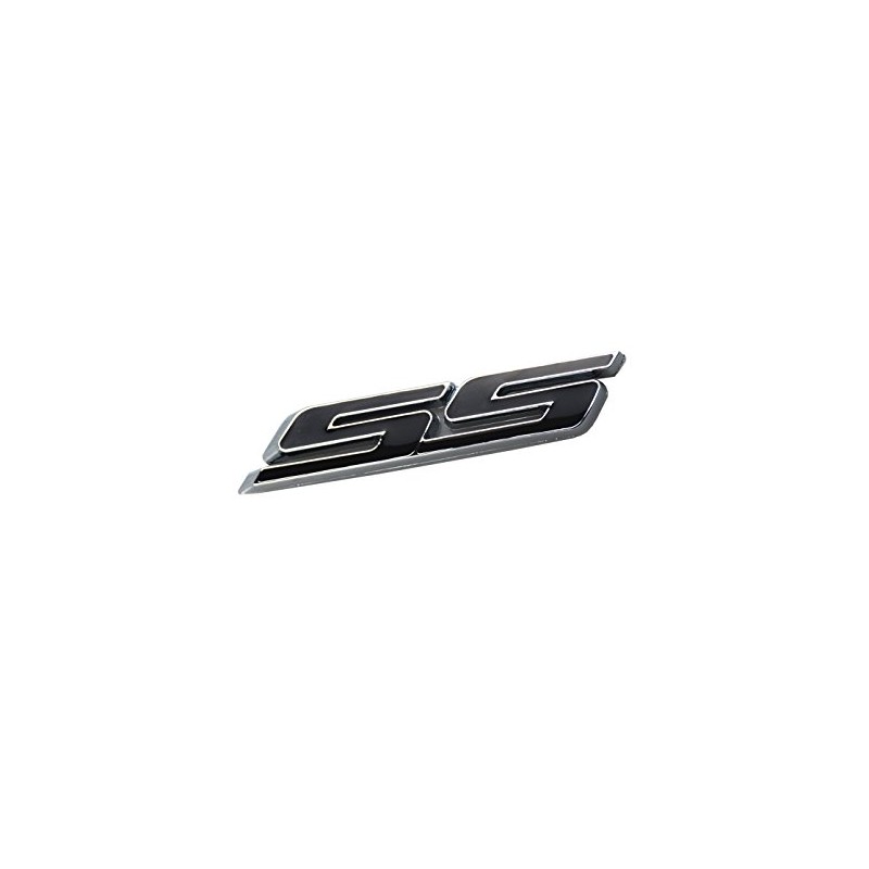 Aimoll 2pcs SS Emblems ABS Sticker 3D Logo for Impala