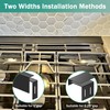 30" Stove Gap Filler, Kitchen Stove Gap Covers, Slide-in Range