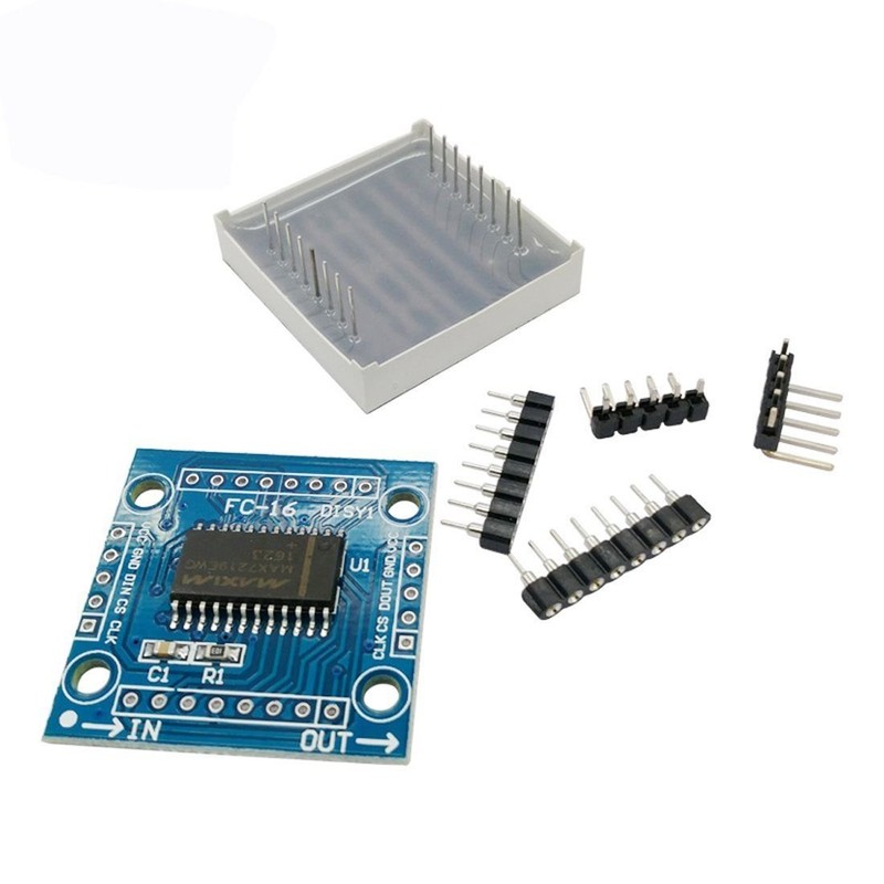 Robojax MAX7219 8x8 LED Matrix Module for Arduino and Raspberry