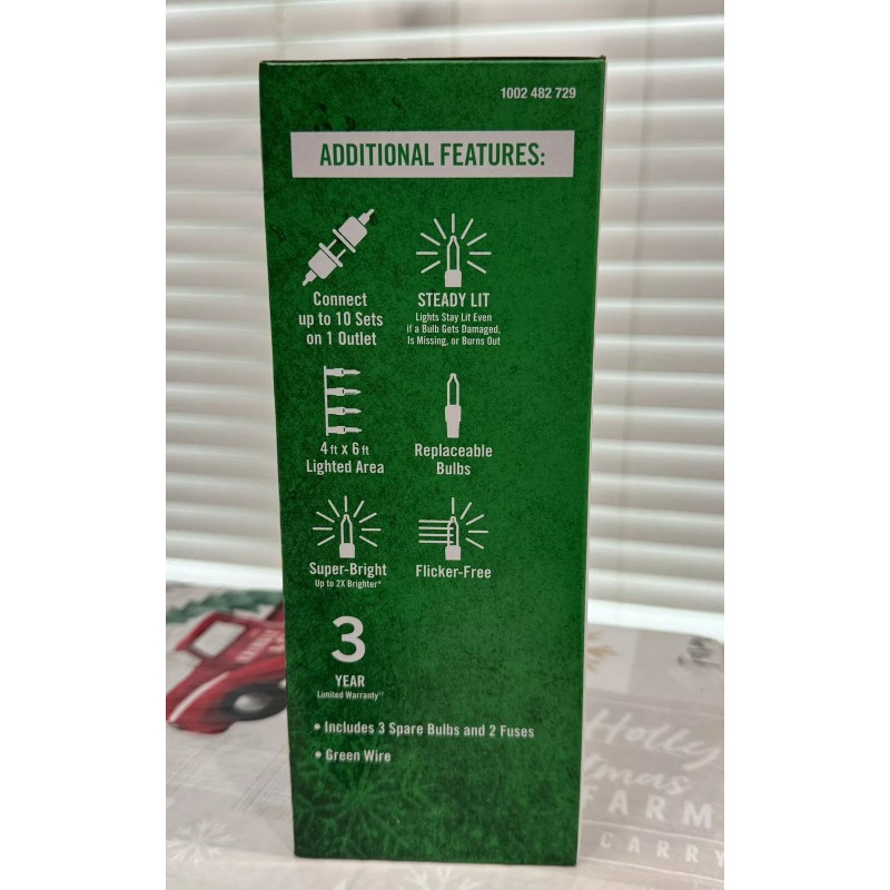 Home Accents 150 Mini Warm White Continuous On LED Net