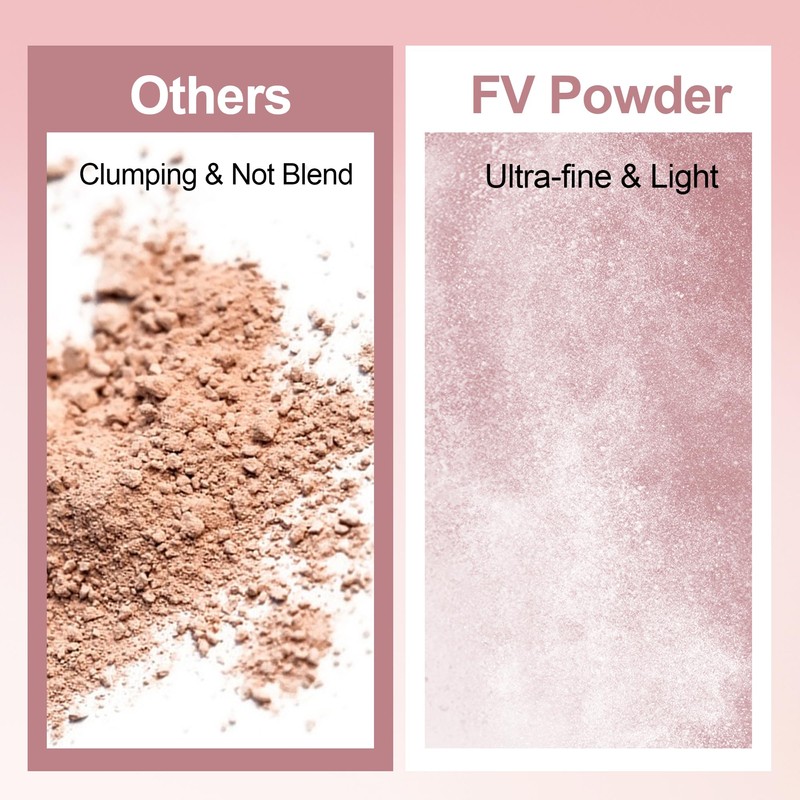 FV Loose Setting Powder, Transparent Fixing Powder, Oil Control Baking
