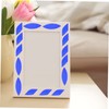 CORHAD 35pcs Iridescent Glass Petal Tiles Leaf-Shaped DIY Craft Supplies