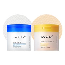 [medicube] Mix & Match Toner Padㅣ Pore, Use After Spot, Brightening Care for Clear & Glass Glow SkinㅣTikTok Viral Toner Pads:_Blue & Gold for Pore & Brightening