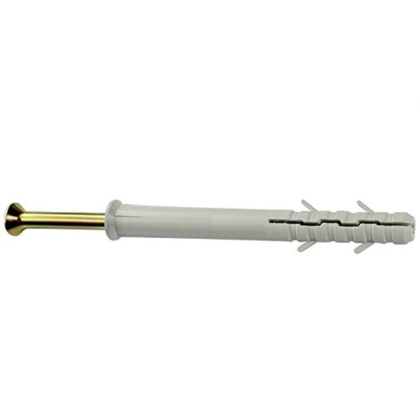 Merriway BH02841 (5 Pcs) Screw Type Solid Wall Frame Fixing