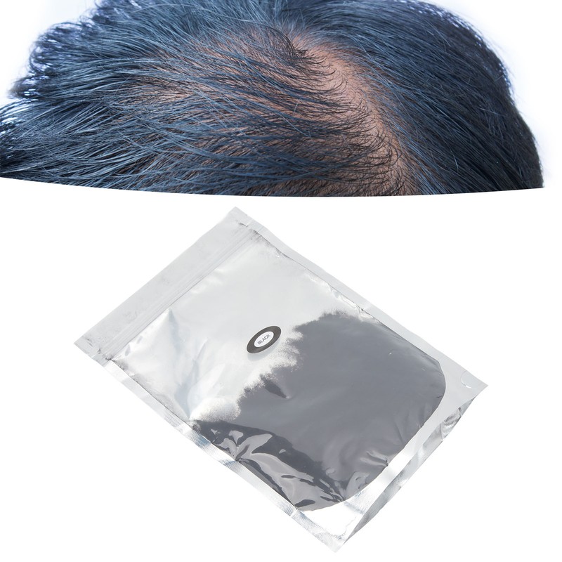 100g Hair Fiber Refill Black Refillable Hair Fiber Bag Rebuilding