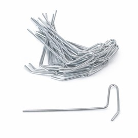 Orchid Nerd Galvanized Rhizome Clip for Clay Pot 5 Inch 10 Pack