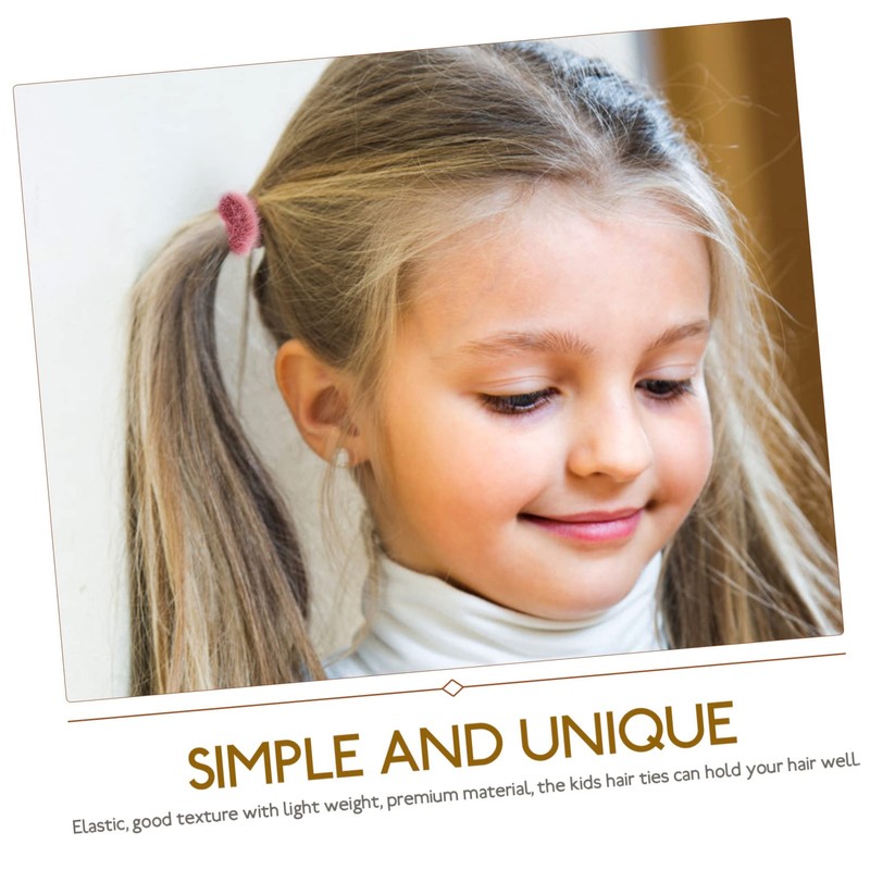 Vaguelly 8pcs Hair Ties for Soft Elastic Hair Accessories for