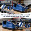 Eleccriptic Power Drill Bit Sharpener for All Bits 3/32-3/4 In,