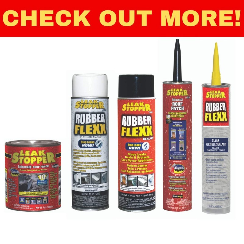 Leak Stopper Rubber Flexx – Waterproof Repair & Sealant Spray