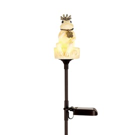 Solar Light, Garden Light, Outdoor, Waterproof, Stylish, Cute, Interior, Garden, Planter, Stick, Animal, Frog, IPX3, Pomie Frog