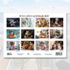 Funny Cat Calendar 2025 A4 Wall Calendar 2025 12 Month