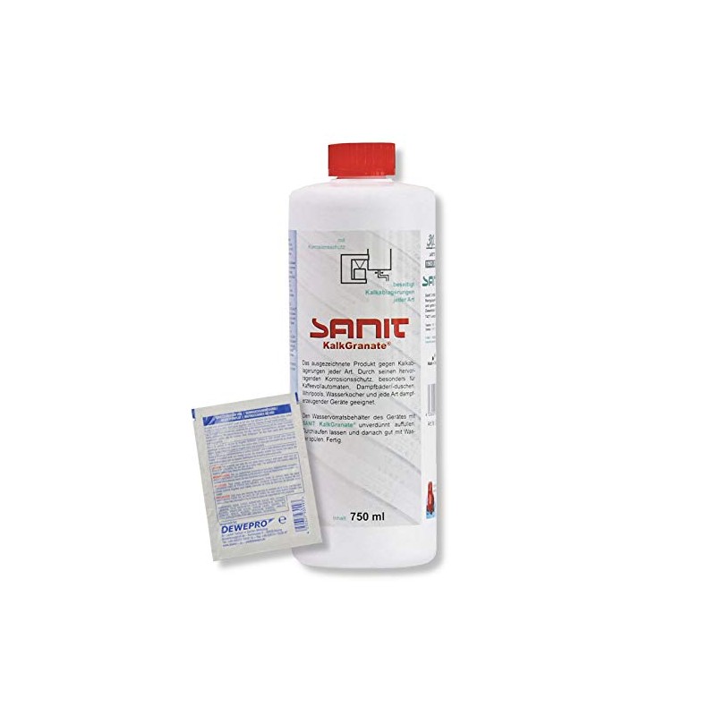 DEWEPRO Set: Sanit Limescale Grenade (3008) – Bottle of 750