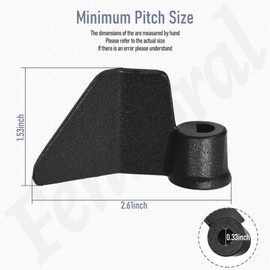 CBK-110KP Kneading Paddle Replacement Compatible with Cuis-inart Bread Machine Fits CBK-110P1 3066 3067 3093 3094 3111 3112 KF140 KF329 AHS15AB-PW