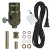 Asjeumt Lamp Rewire Kit Lamp Socket Replacement Kits 12 Foot