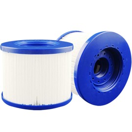 Arpisziv Spa Filter Fit for Cosyspa Clever Spa Aquaparx Swimming Pool Inflatable Bathtubs Air Cleaner Cartridges (2 Pack)