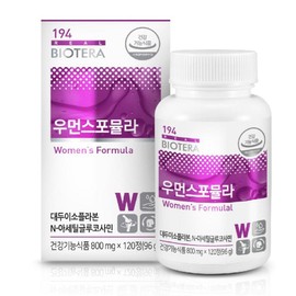 n-Acetyl Glucosamine Women's Formula Amicogen Glucosamine Menopausal Women's Nutrition, 1 unit, 120 tablets / n아세틸글루코사민 우먼스 포뮬라 아미코젠 글루코사민 갱년기 여성 영양제, 1개, 120정
