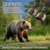 Samukos Bear Bell, Bear Bell, Animal Bell, Set of 2,