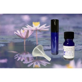 Pure 100% Pure Blue Lotus (Nymphaea caerulea) Absolute 10ML  SHIPS FROM USA
