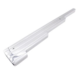 YUCHENSHLP Aluminum Wire Loom Set Polished Billet and Ball Milled Finish Wire Looms and Mounting Hardware Holder SBC BBC SBF 302 350 454 V8 Engine