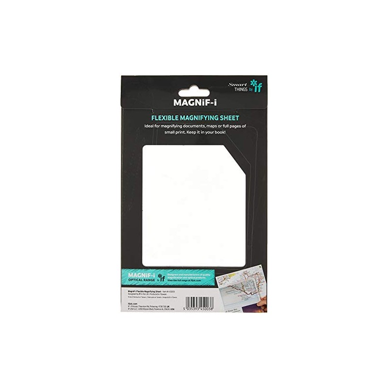 IF MAGNiF-i Flexible Magnifying Sheet A5 notebook Size Magnifier
