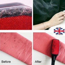 AL-FAHMI Lint Magic Brush Fluff, Pet Hair, Remover Lint, Dandruff Pet Dog Cat Hair Remover Cloth Fabric Clean