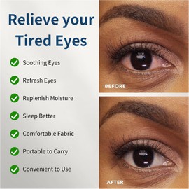 Lutein Eye Patches 20pcs Eye Care Patch Home Acupoint Cold Compress Eye Pads for Tired Eyes & Dry Eyes Eye Cooling Pads for Puffy Eyes Spa Relaxing Trip Gifts