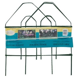 Panacea 89314 Gothic Folding Fence, Green