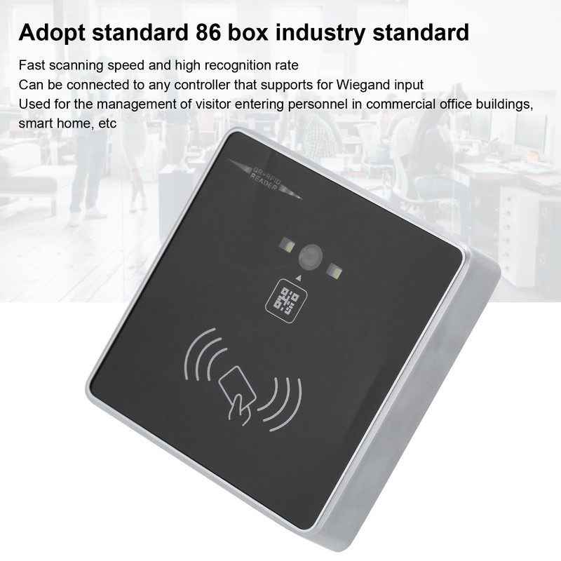 Card Reader RFID Barcode 2D QR Access Control Card Rader