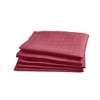 Emma Barclay Chequers - Jacquard Napkins in Wine - 17x17