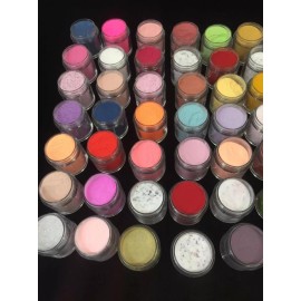 Creation by Idy shop Gama 100 Acrílicos Colores Variados Alta Pigmentación Uñas