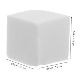 Baluue Soft and Gentle Nail Art Tofu Cubes Makeup Sponges Blending Blocks for Foundation