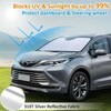 TOPINSTALL Thick Foldable Sunshade Compatible with 2021-2026 Toyota Sienna Accessories,