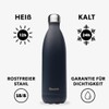 Qwetch - Originals Stainless Steel Insulated Flask 1 L Carbon
