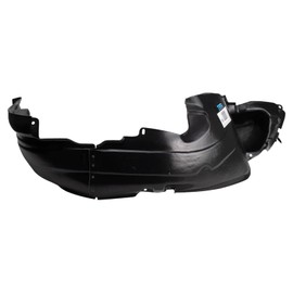 TRQ Front Right Inner Fender Liner Black Passenger Side Compatible with 2007-2009 Hyundai Santa Fe HY1251114