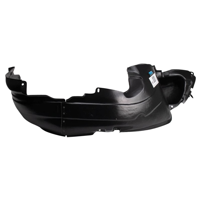 TRQ Front Right Inner Fender Liner Black Passenger Side Compatible