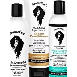 Curl  Trio Rizos,light Gel+shampoo +acondicionador Bounce Y Envio