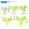 PATIKIL Fishing Hook Bonnets, 100 Pack Plastic Treble Hook Covers