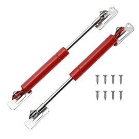 Motoforti Universal Lift Supports Struts Lift Support Shock 7inch/180mm 4lb/20N/2kg Carbon Steel Red 2 Set