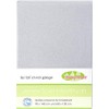 Odenwälder Jersey Fitted Sheet for Cot Bed Light Silver, Size: