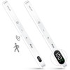 WILLED Under Cabinet Lights Rechargeable, Battery Display, 60 LED Touch